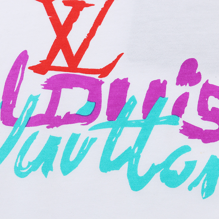 Футболка Louis Vuitton Logo And Inscription "White" фото № 5