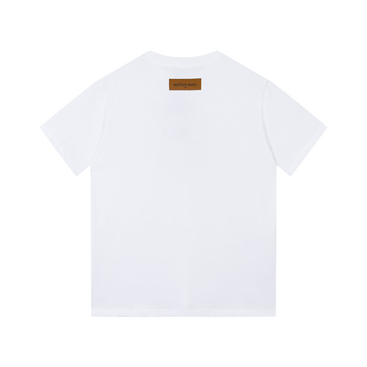 Футболка Louis Vuitton Logo And Inscription "White" фото № 2