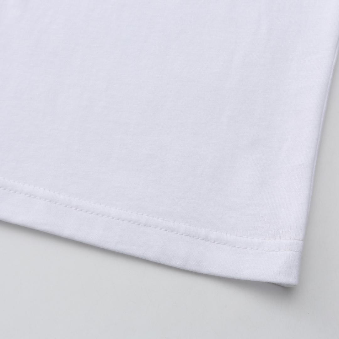 Футболка Miu Miu Convex Embroidery "White" фото № 4