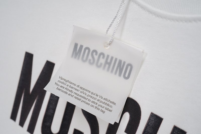 Футболки Moschino Sew Teddy Bear "White" фото № 3