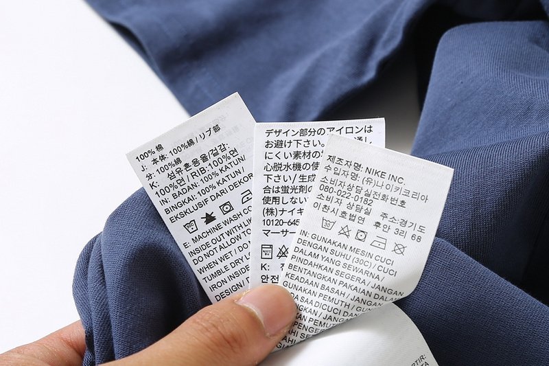 Футболка Nike With A Triangular Logo "Blue" фото № 2