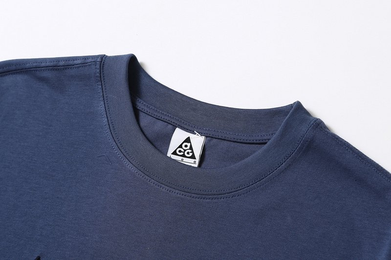 Футболка Nike With A Triangular Logo "Blue" фото № 7