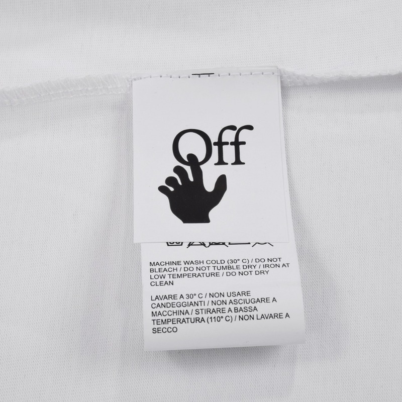 Футболка Off White Sad Robot "White" фото № 5