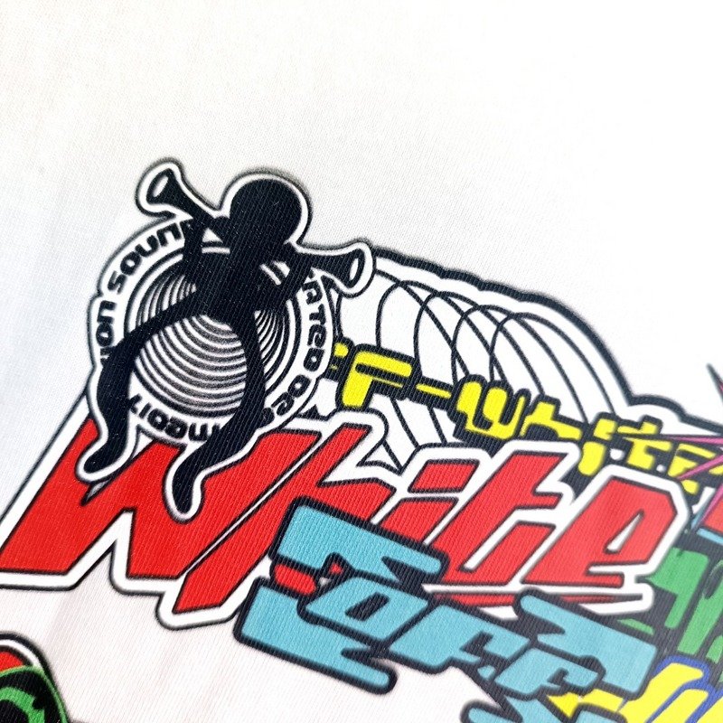 Футболка Off White Alien Design "White" фото № 4