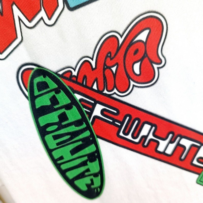 Футболка Off White Alien Design "White" фото № 5