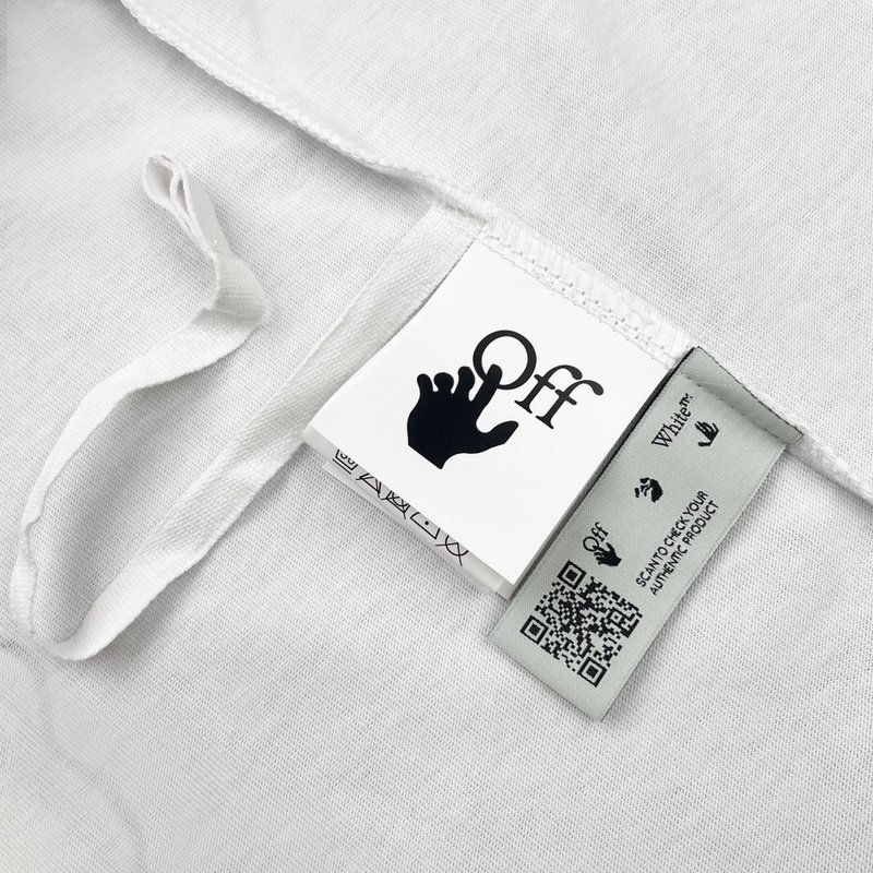 Футболка Off White Thinker "White" фото № 4