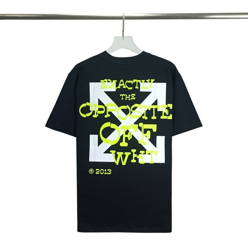 Футболка Off White Opposite "Black" фото № 8