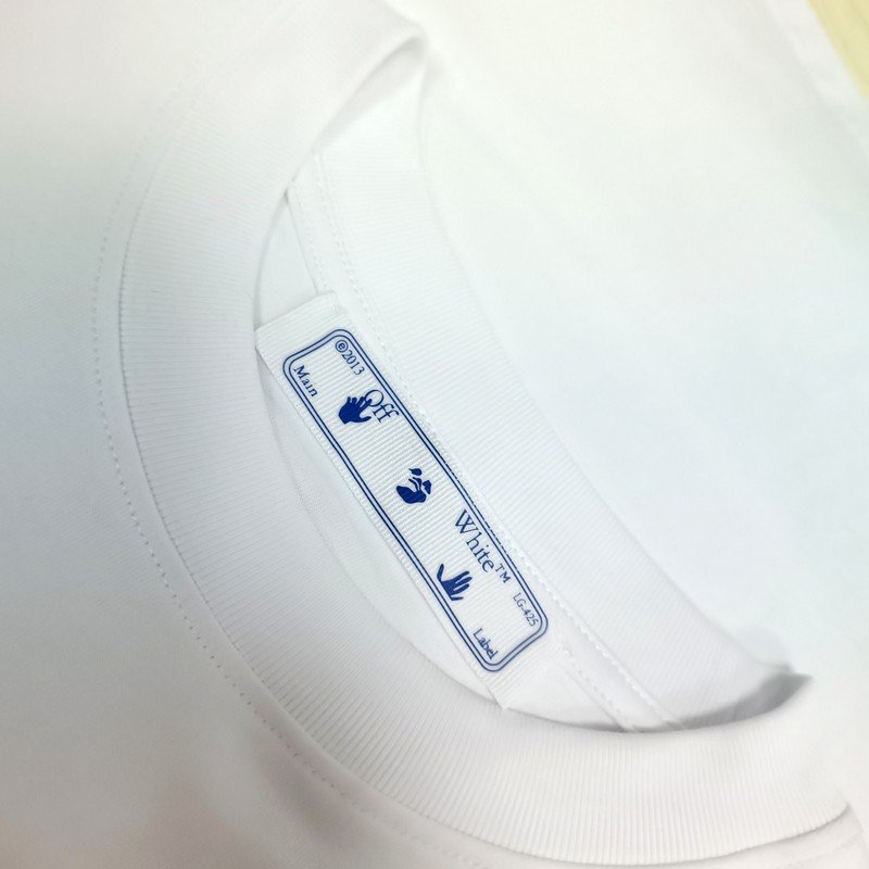 Футболка Off White Cabin Baggage "White" фото № 2