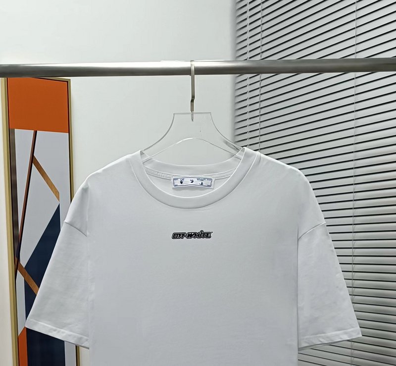 Футболка Off White Cabin Baggage "White" фото № 4