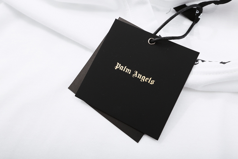 Футболка Palm Angels With The Brand Name "White/Black" фото № 7