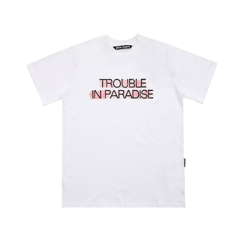 Футболка Palm Angels In Paradise "White" фото № 8
