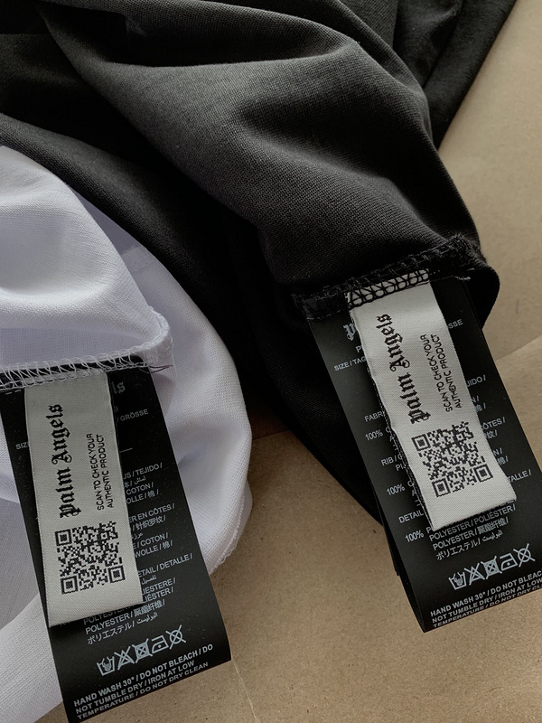 Футболка Palm Angels Beautiful Landscape "Black" фото № 2