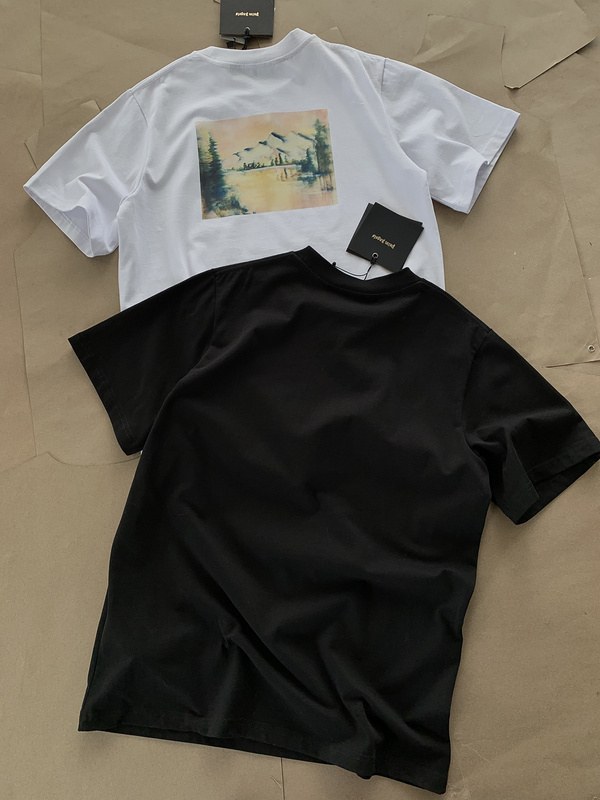 Футболка Palm Angels Beautiful Landscape "Black" фото № 6