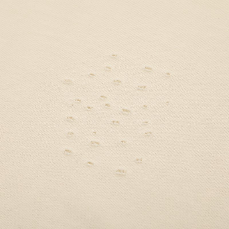 Футболка Palm Angels With Holes "Cream" фото № 3