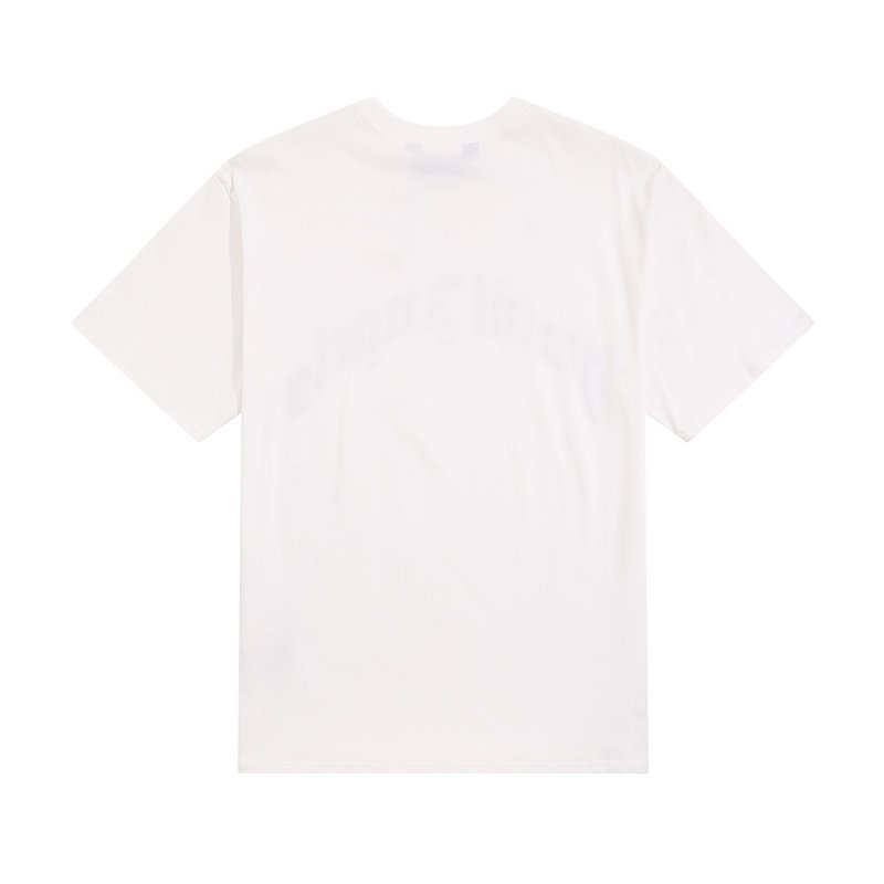Футболка Palm Angels With Cuts "White" фото № 2