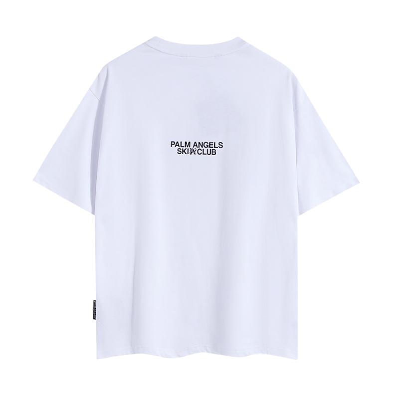Футболка Palm Angels Ski Club "White" фото № 2