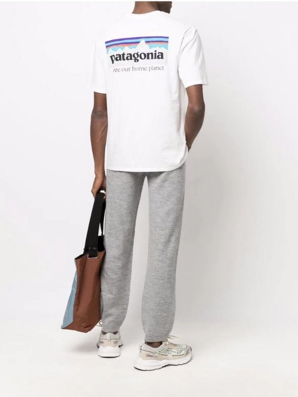 Футболка Patagonia Mountain View And Lettering Save Our Home Planet "White" фото № 8