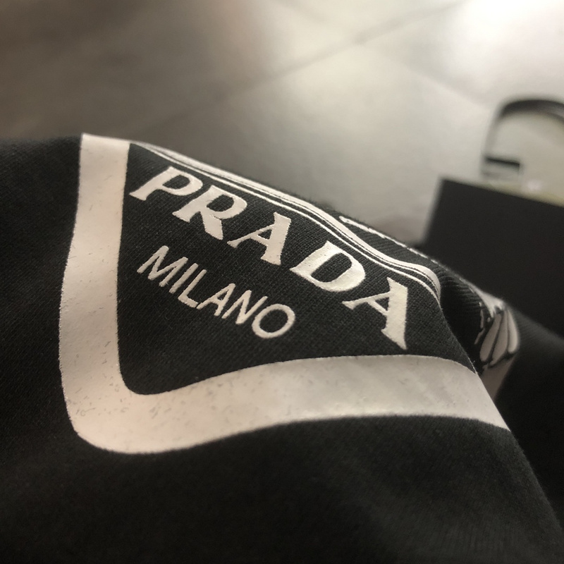 Футболка Prada Anchor "Black" фото № 8