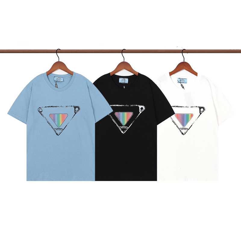 Футболка Prada Glowing Rainbow "Blue" фото № 5