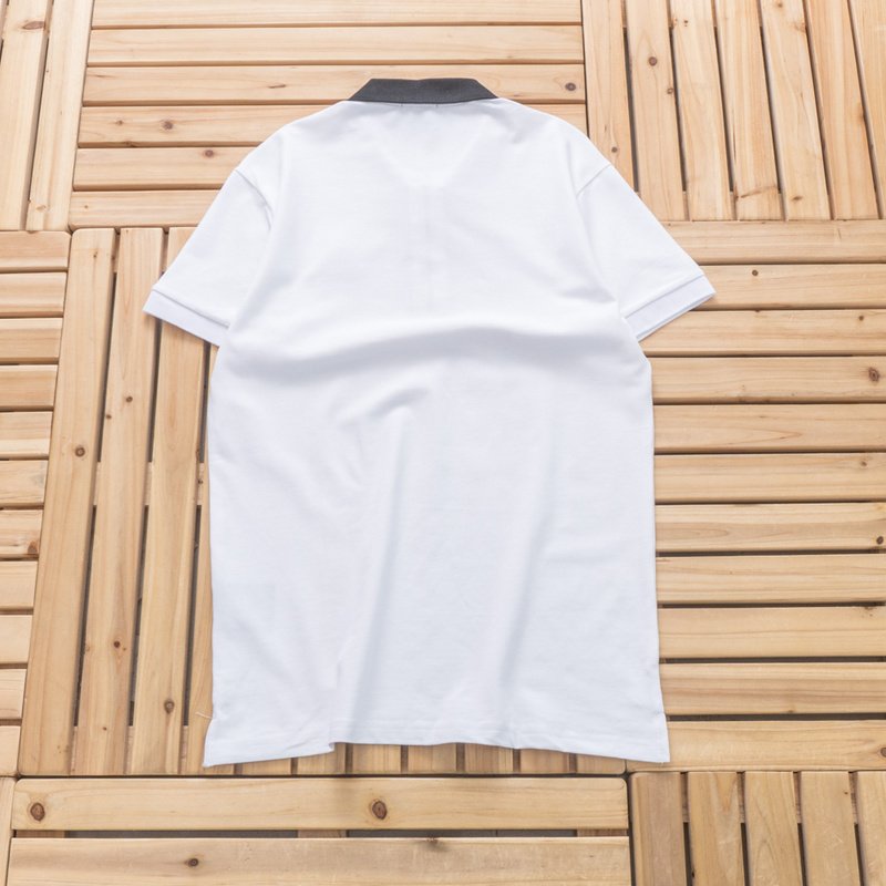 Поло Prada Decorated Collar And Zipper "White" фото № 2