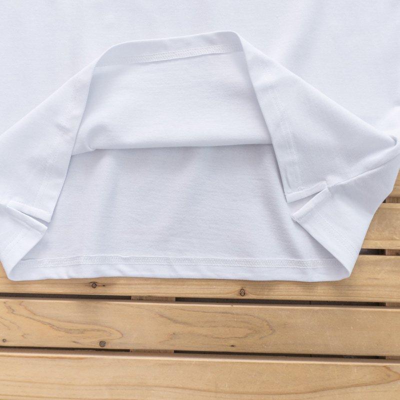 Поло Prada Decorated Collar And Zipper "White" фото № 4