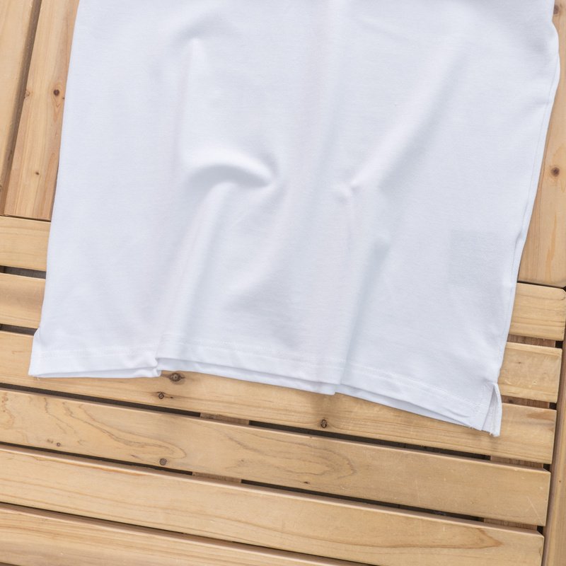 Поло Prada Decorated Collar And Zipper "White" фото № 6