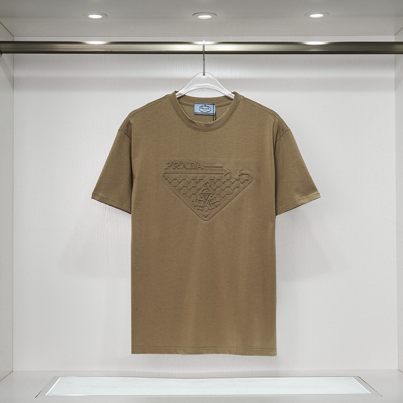 Футболка Prada Logo With An Arrow "Brown" фото № 8