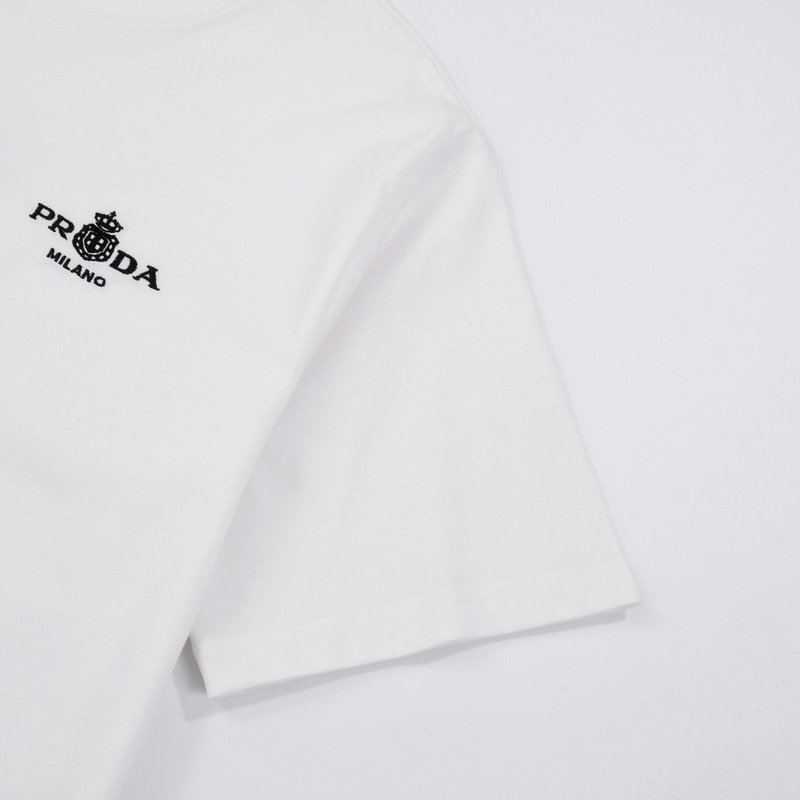 Футболка Prada With Coat Of Arms "White II" фото № 4
