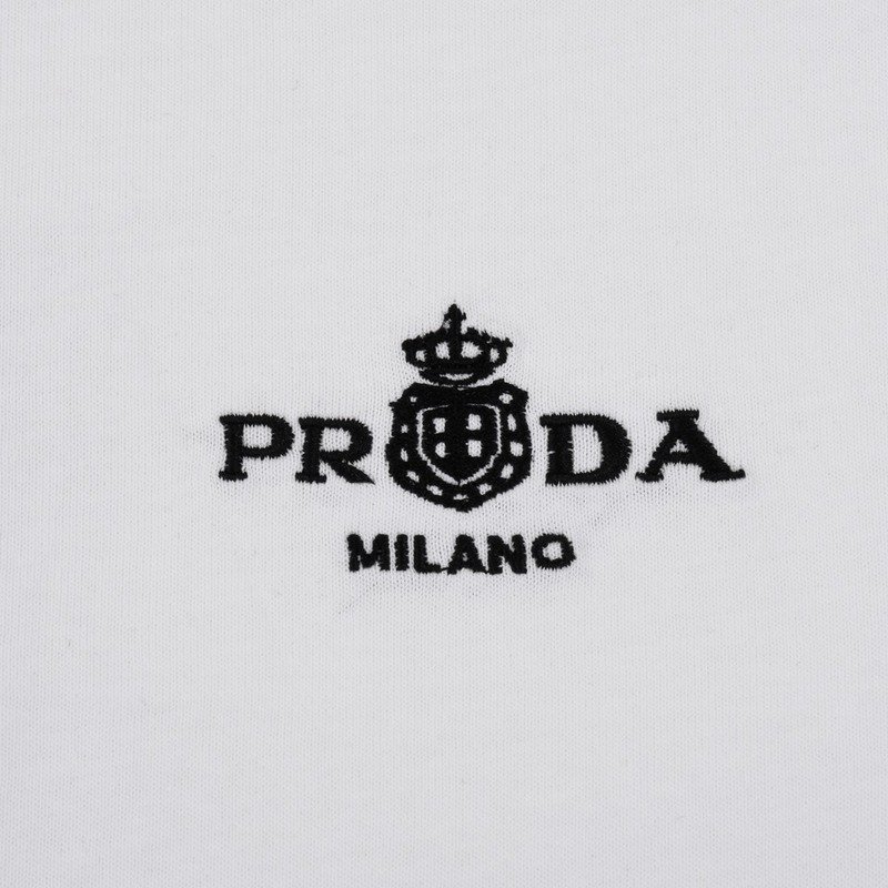 Футболка Prada With Coat Of Arms "White II" фото № 7