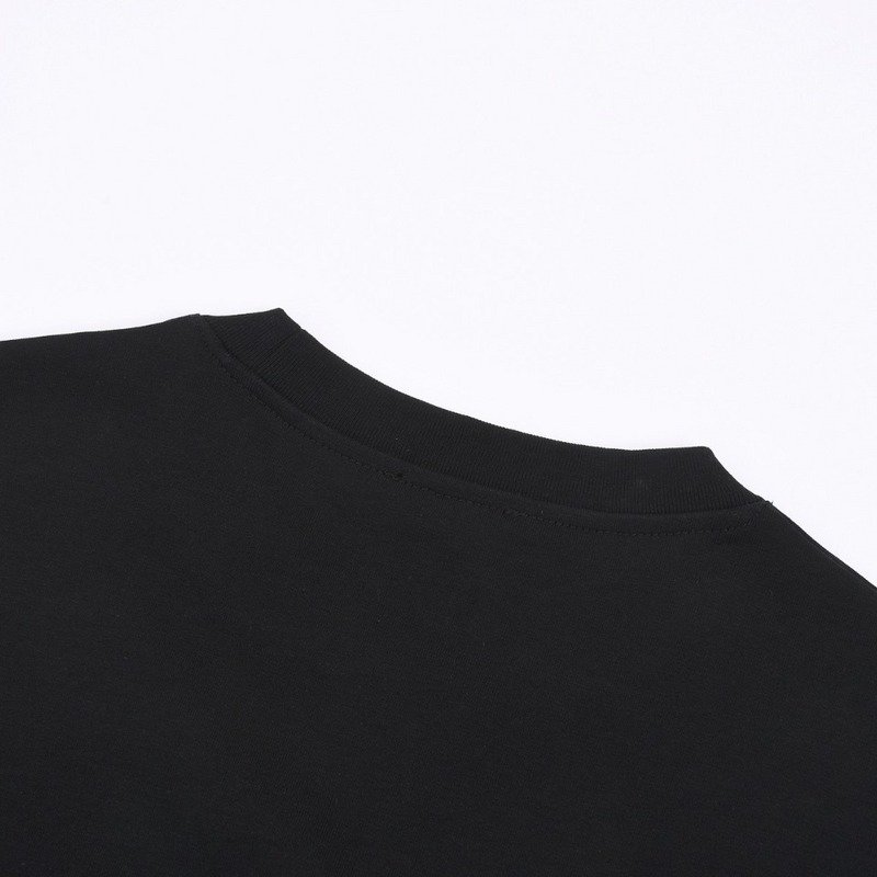 Футболка Prada With Emblem-Logo "Black" фото № 2