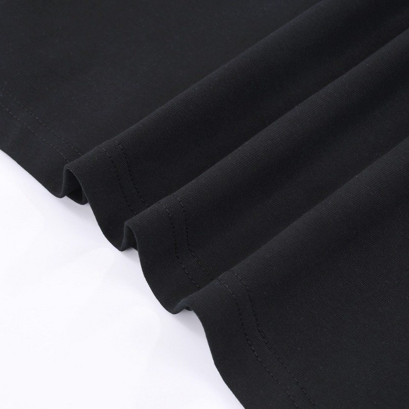 Футболка Prada With Emblem-Logo "Black" фото № 3