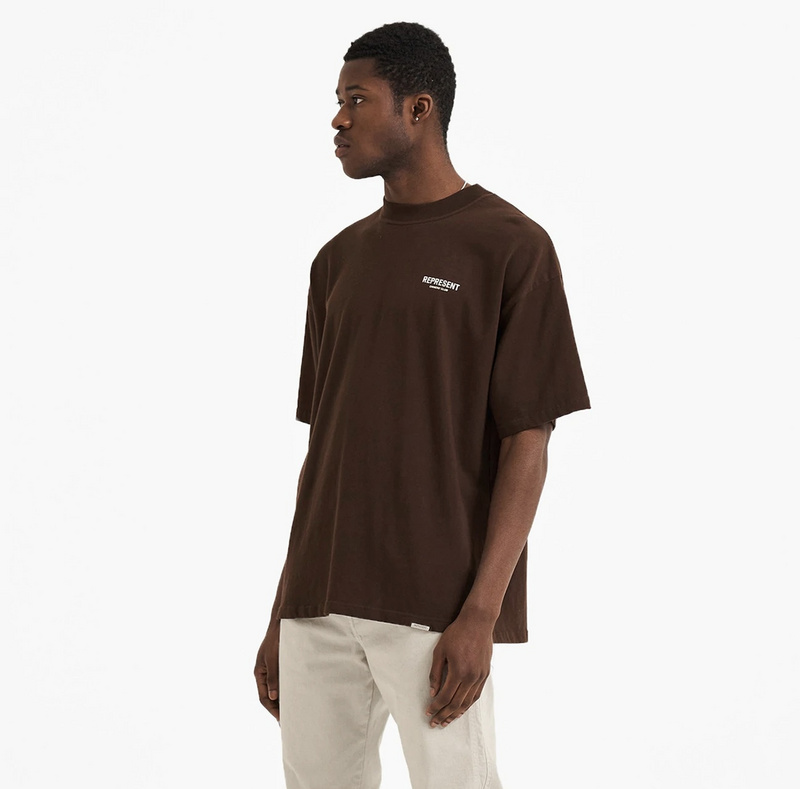 Футболка Represent Owners Club "Brown" фото № 3