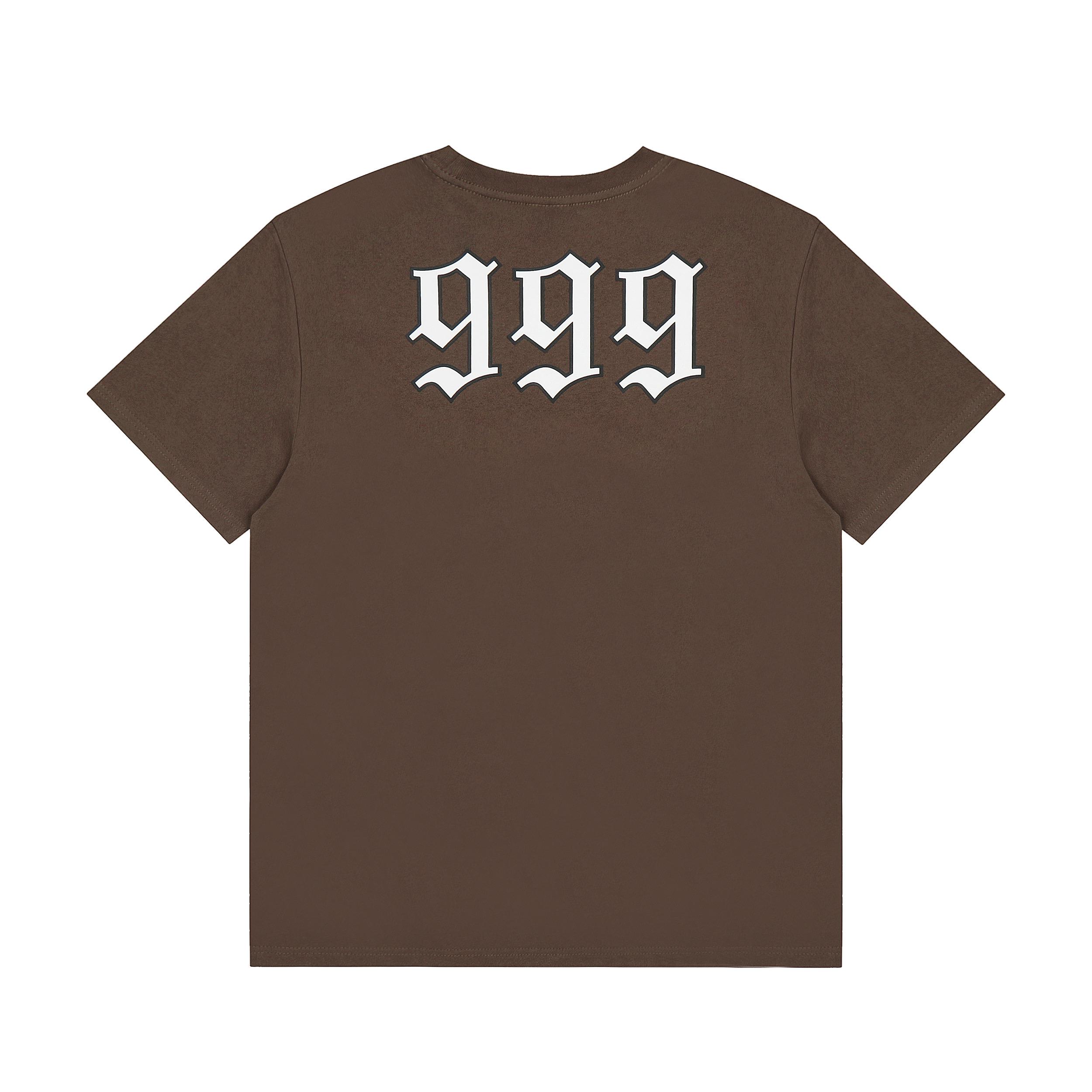 Футболка Revenge 999 Faces "Brown" фото № 2