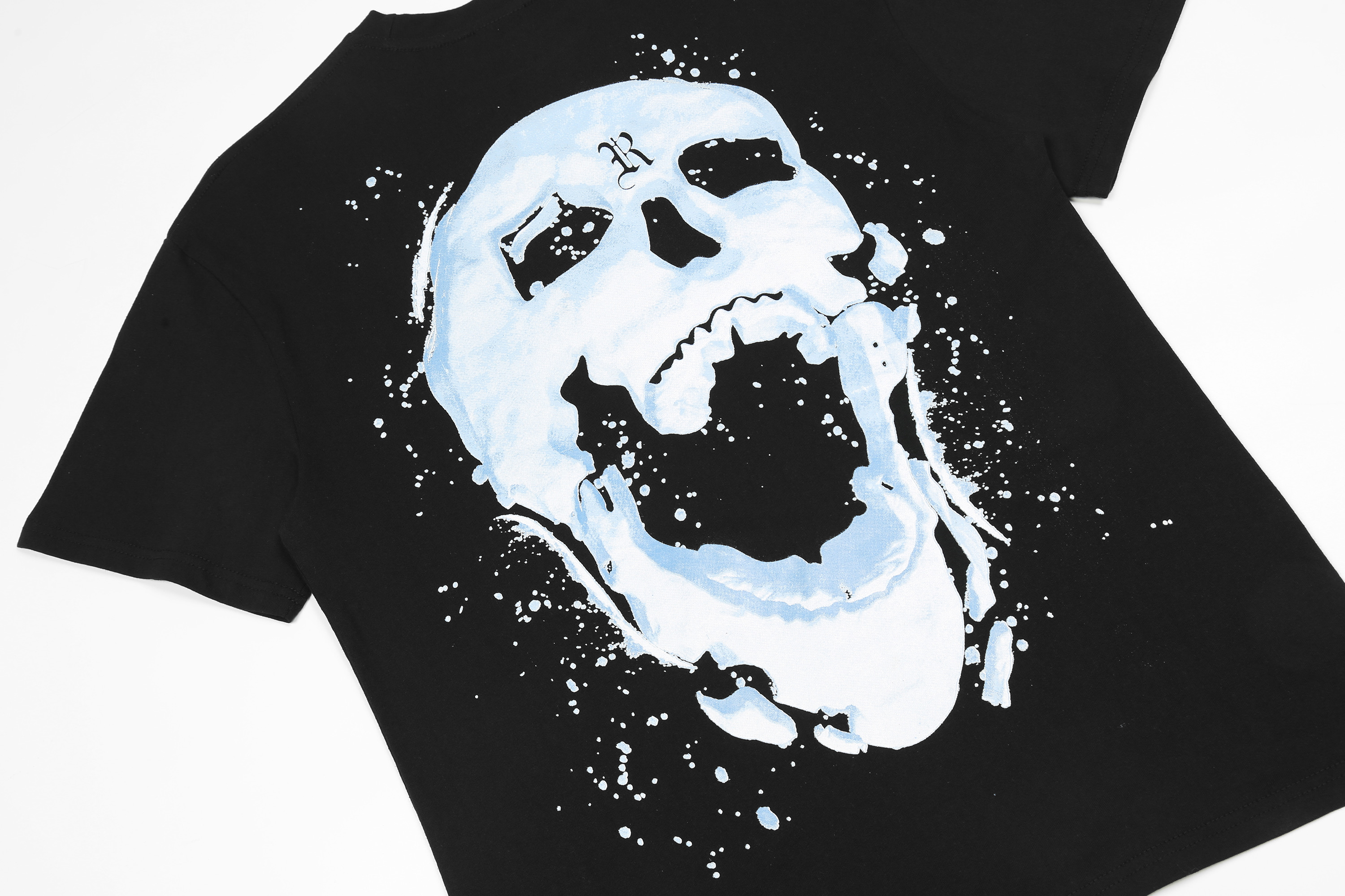 Футболка Revenge Snow Skull Scream "Black" фото № 6