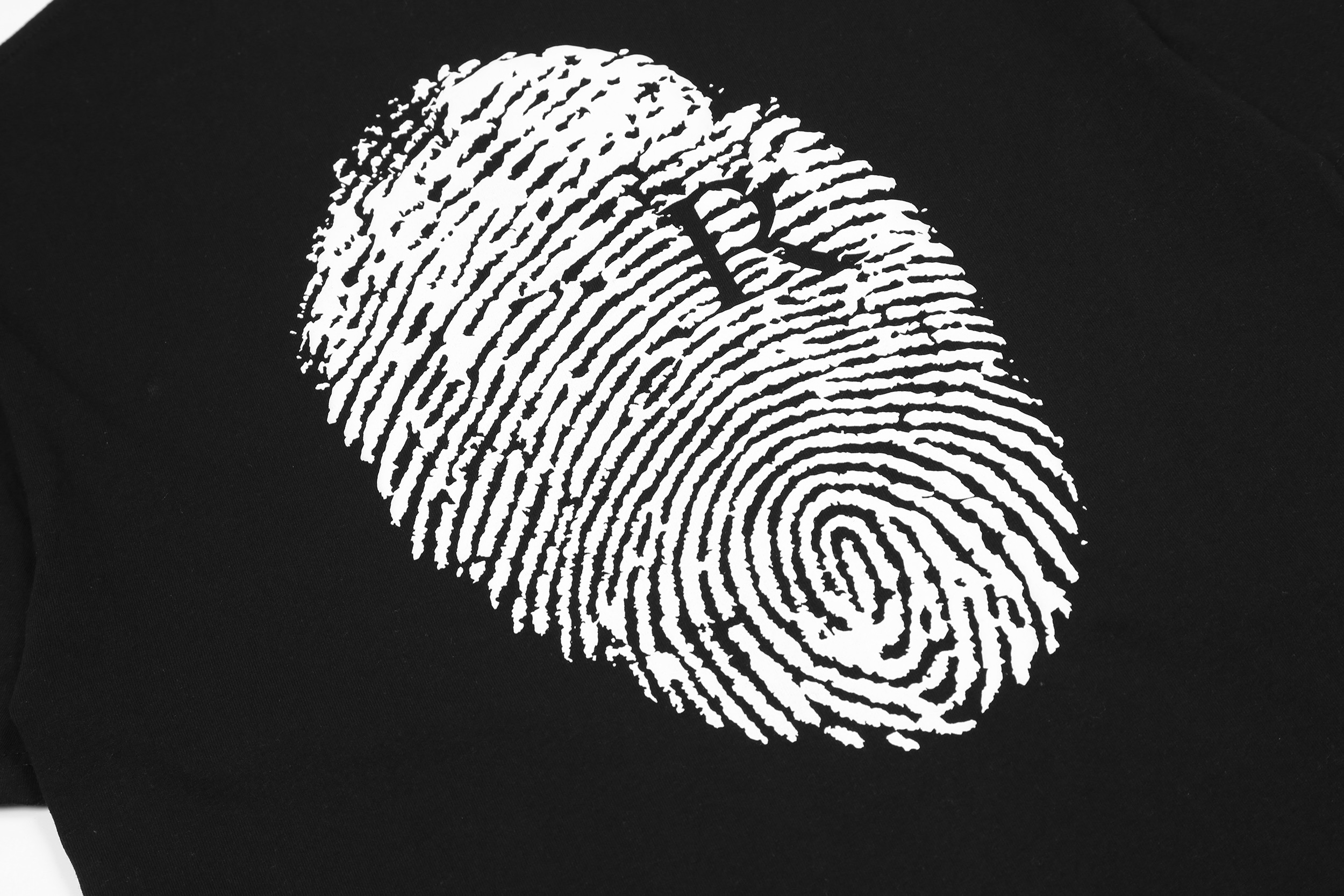 Футболка Revenge R-Fingerprint "Black" фото № 6