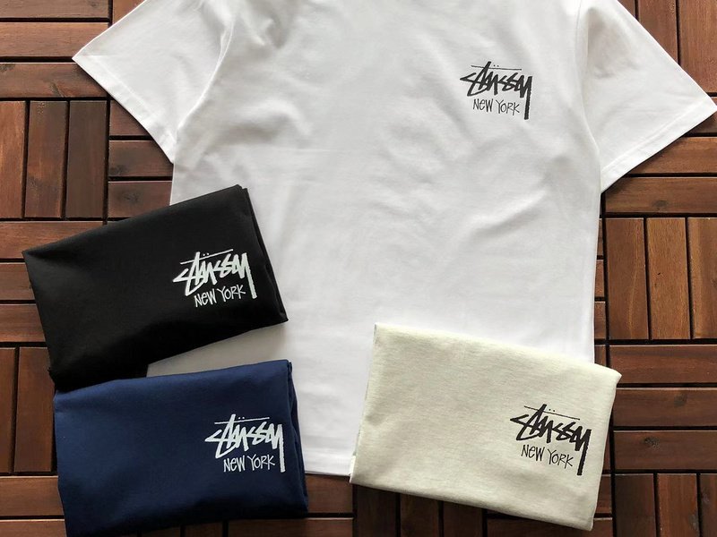 Футболка Stussy Inscription New York "White" фото № 4