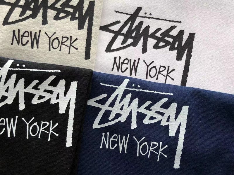 Футболка Stussy Inscription New York "White" фото № 5