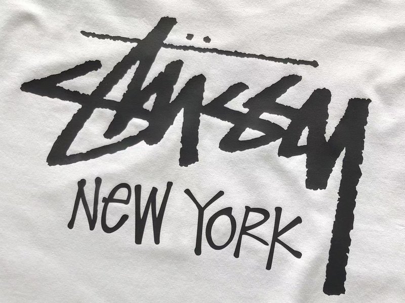 Футболка Stussy Inscription New York "White" фото № 3