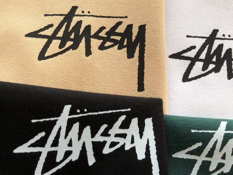 Футболка Stussy Man With Hammer "Beige" фото № 3
