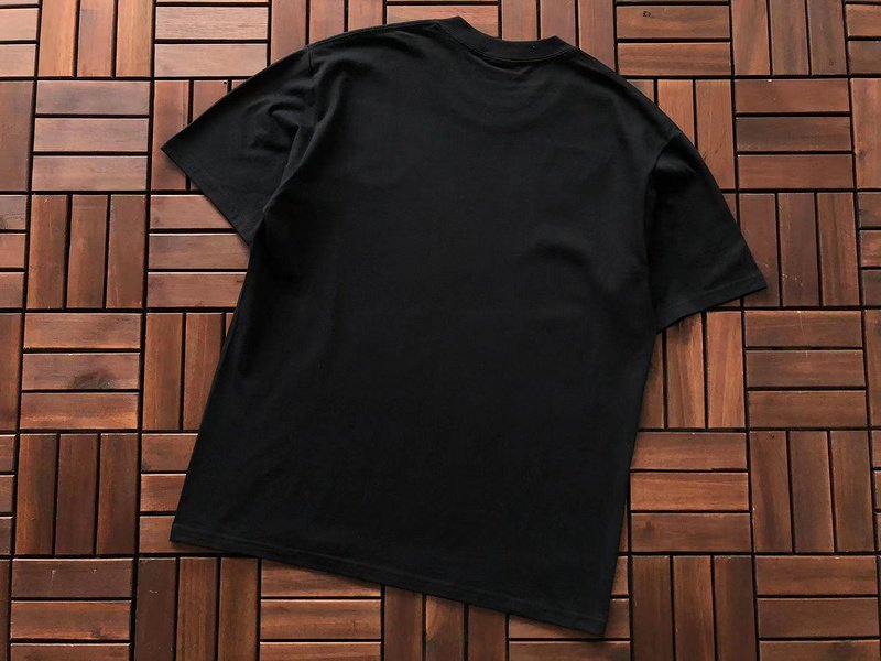 Футболка Stussy Cities List And Nike Logo "Black" фото № 2