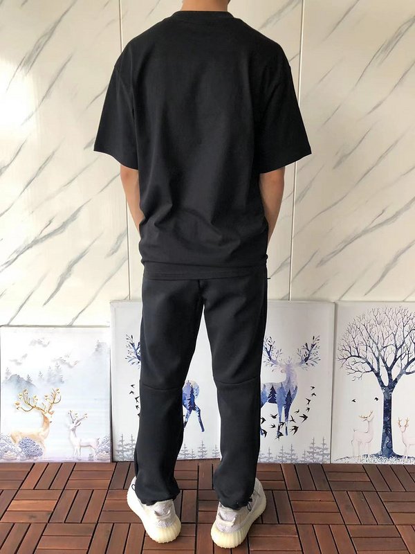 Футболка Stussy Cities List And Nike Logo "Black" фото № 7