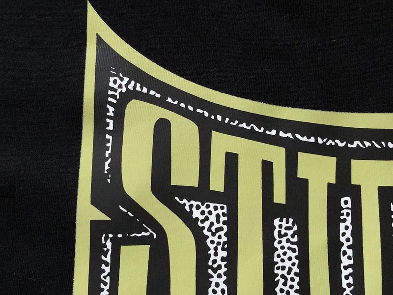 Футболка Stussy Colorful Logo Inside Figure Front "Black" фото № 6