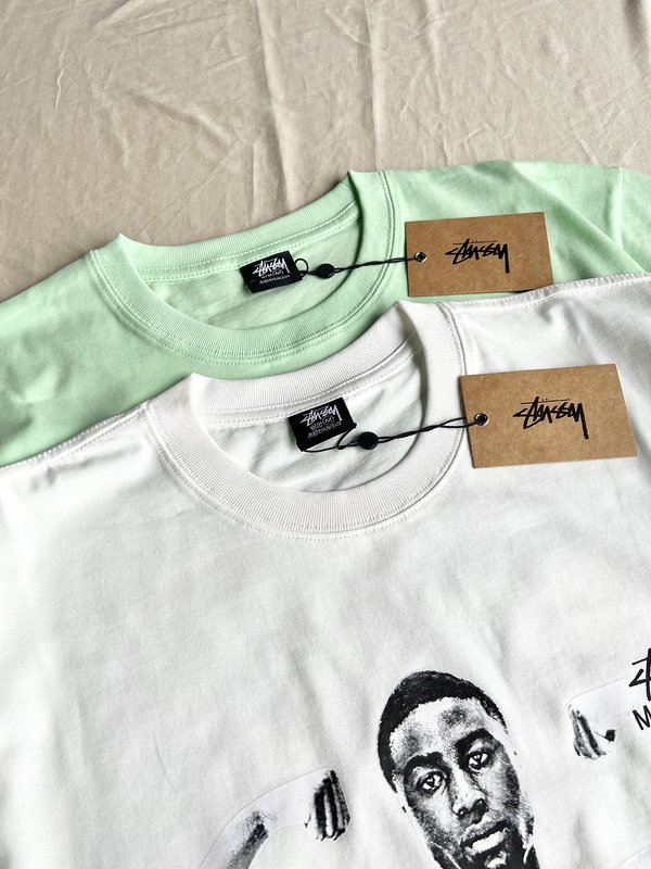 Футболка Stussy Stand Firm "White" фото № 3