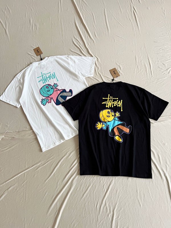 Футболка Stussy Doll "White" фото № 5