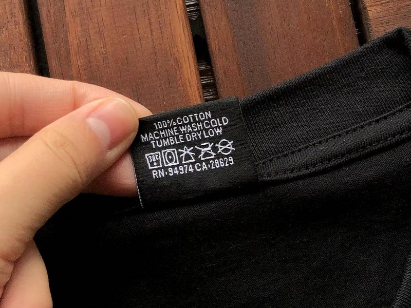 Футболка Stussy Big Letter With Text "Black" фото № 4