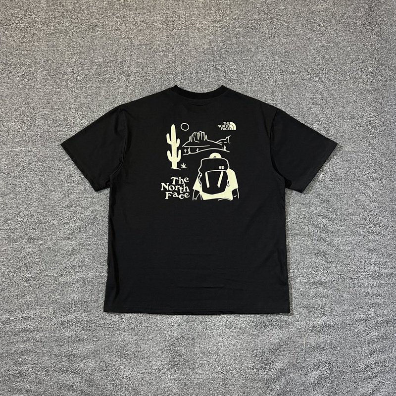 Футболка The North Face Traveling Through The Desert "Black" фото № 4