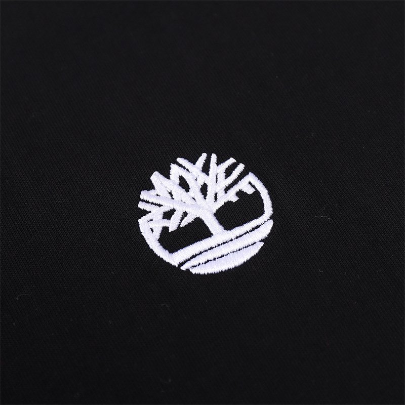 Футболка Timberland Small Logo Front "Black" фото № 5