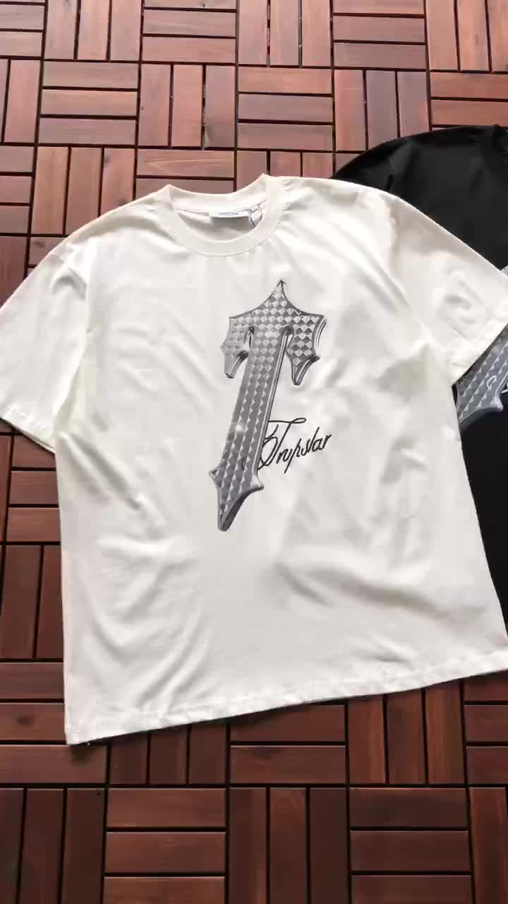 Футболка Trapstar Shiny Logo Front "White" фото № 2