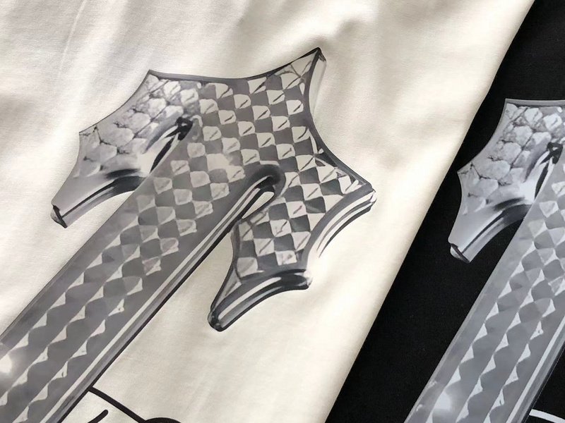 Футболка Trapstar Shiny Logo Front "White" фото № 3