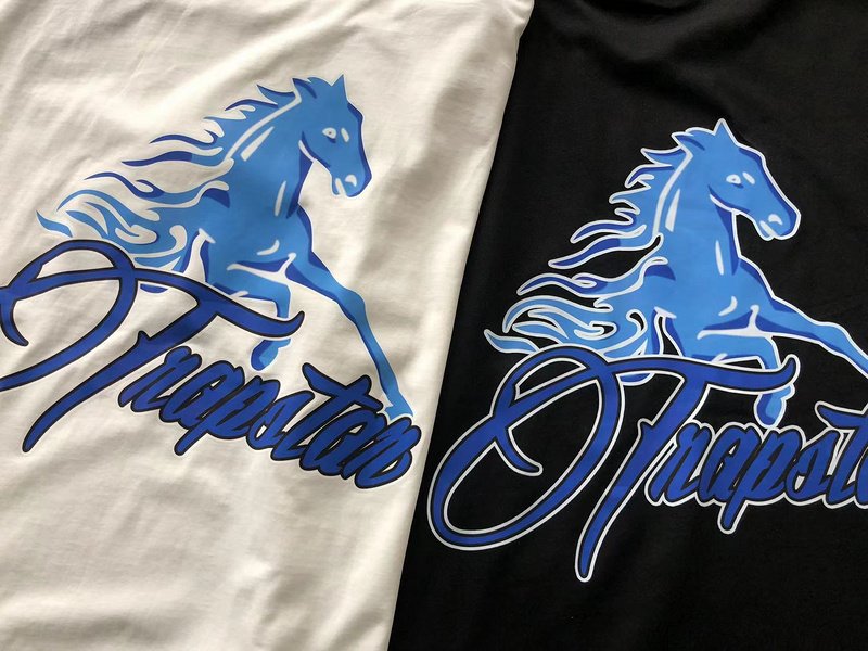 Футболка Trapstar Horse With Logo "Black" фото № 4